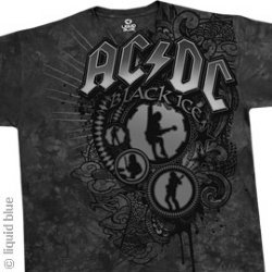 AC/DC T-Shirts - AC/DC Black Shadow T-Shirt