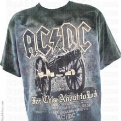 AC/DC Cannon Vat Dye T-Shirt