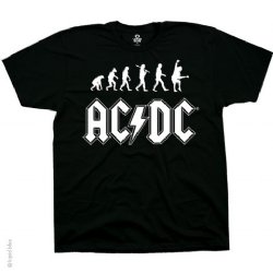AC/DC Rock Evolution Black T-Shirt