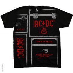 AC/DC Crew Black T-Shirt