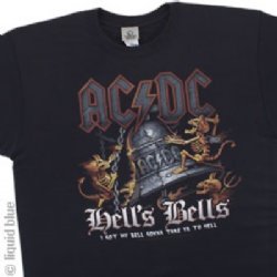 AC/DC Rolling Thunder Black T-Shirt
