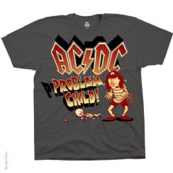 AC/DC Angus Dirty Deeds Charcoal T-Shirt