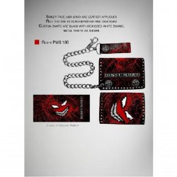 Disturbed Face Shatter Chain Wallet
